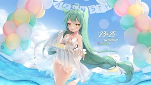 4K夏日海边美少女