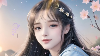 可爱清纯的国风女神