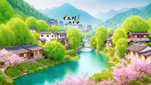 诗情画意江南