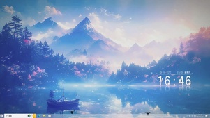 唯美护眼动漫场景-桌面主题
