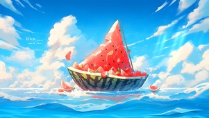 西瓜小船