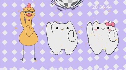 邦戈猫尖叫鸡跳舞