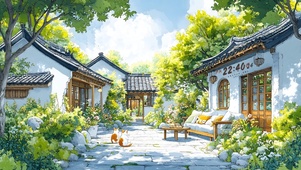 春风庭院
