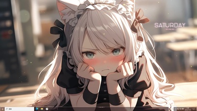 呆萌二次元猫耳萝莉