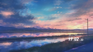 晚霞