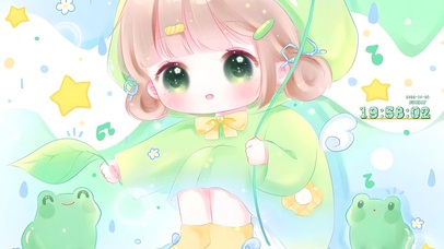 唯美治愈娇小可爱女孩