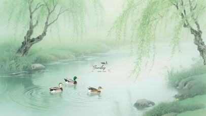 春江水暖鸭先知