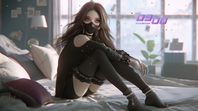 散发出一种自然的优雅