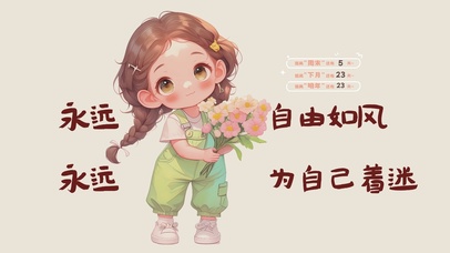 永远为自己着迷