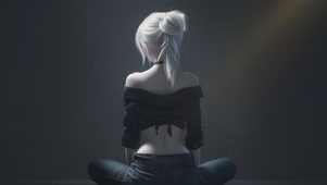 小清新性感治愈女孩