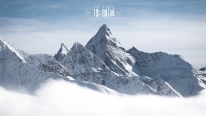 雪山云海