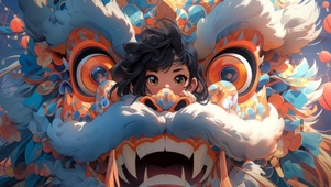 舞狮少年