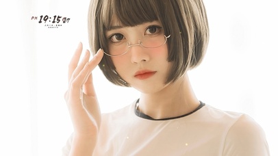 高清性感短发美女