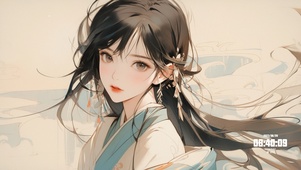 4k 汉服少女
