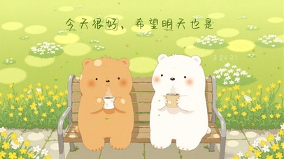 今天很好可爱熊