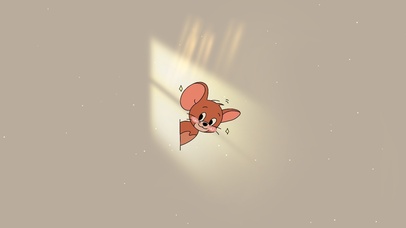 猫和老鼠光影壁纸 