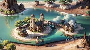 4K海边小屋