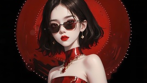 发光女孩
