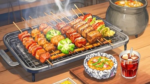吃烤肉