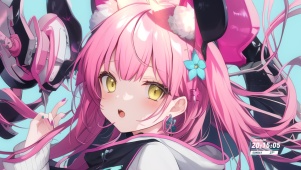 可爱电竞少女
