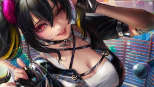 蹦迪少女