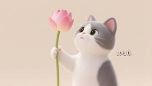 禅意猫咪