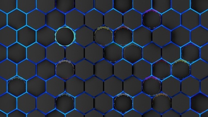 动感科技炫酷音乐蜂巢（4K)