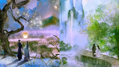 青山不老，绿水无忧（将进酒）