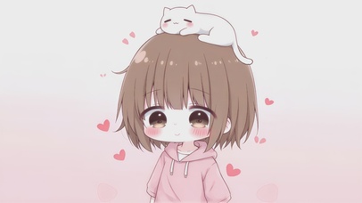 可爱女孩