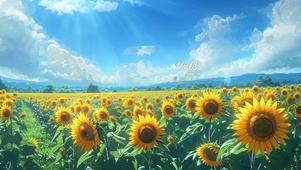 向日葵花海