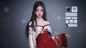 4K唯美性感古风美女