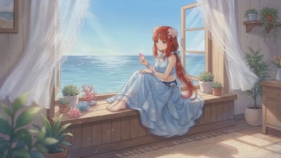 原神_妮露【海边】