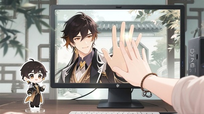 穿越次元的钟离应援团