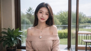 清纯甜美的美女