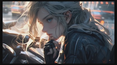 金发美女