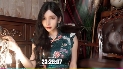 4K旗袍性感美女