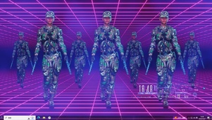 科技女兵—【主题桌面】 