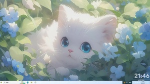 花儿与猫--桌面主题