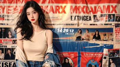 清纯甜美优雅女神