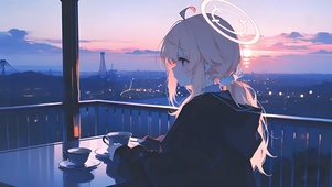 柚鸟夏（柚鳥 ナツ）-夕阳萝莉