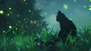 萤火森林黑猫