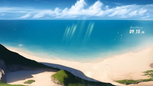 蓝色大海