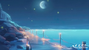 海边夜色