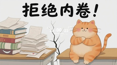 哈哈，拒绝内卷