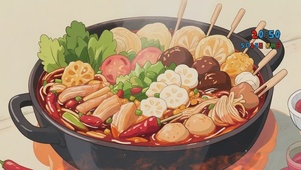 美味麻辣小火锅