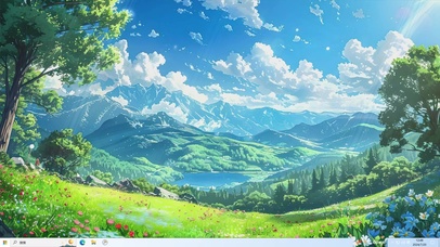 绿色护眼壁纸-桌面主题