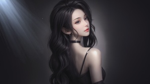 4K哥特风美女