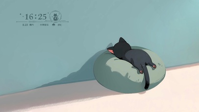 极简·超可爱趴趴小猫