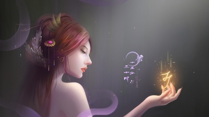 4K唯美古风女神