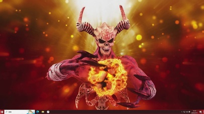 火焰恶魔—【主题桌面】